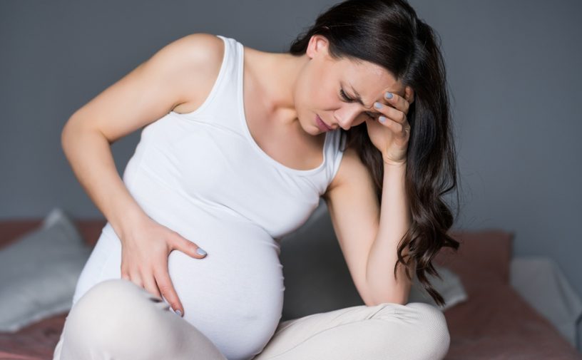 علامات الخطر في الشهر الثالث من الحمل