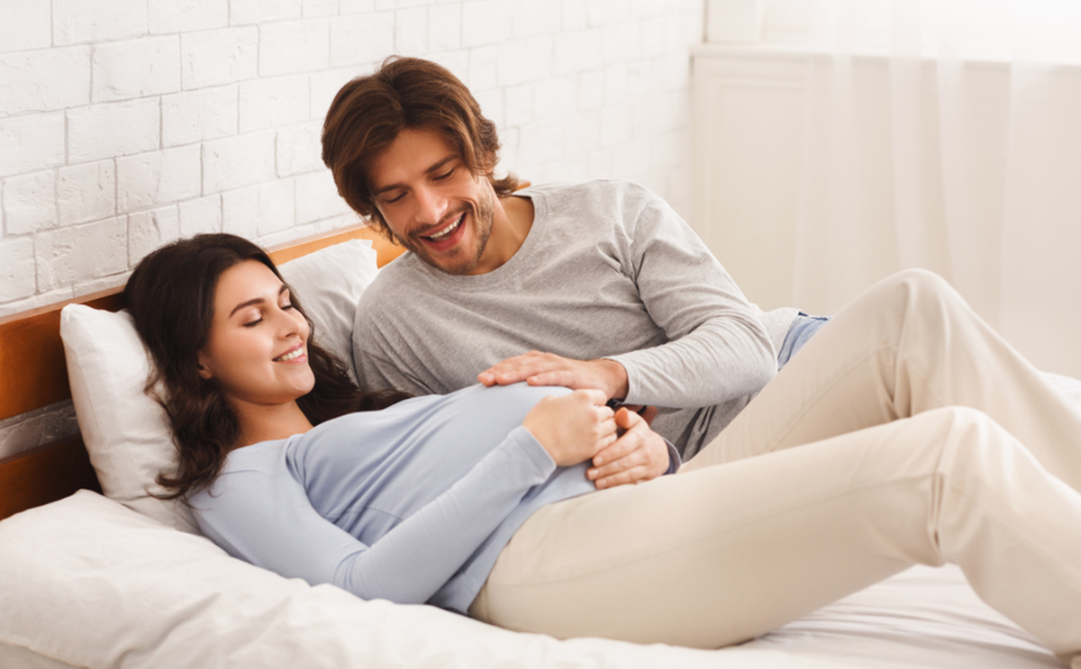 وضعيات للحامل بالشهر الثامن