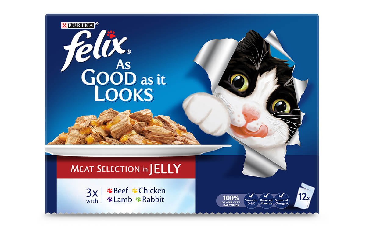 FELIX® Adult - As Good As It Looks Meat Menus in Jelly 