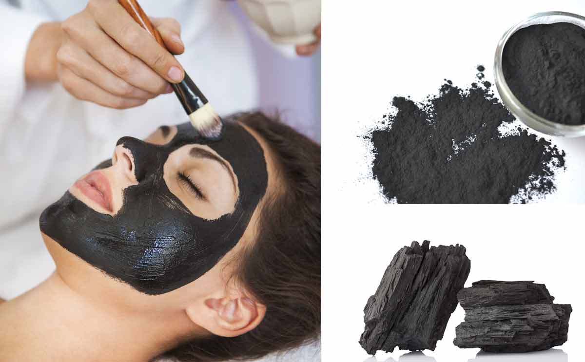 ماسك الفحم للعناية بالبشرة