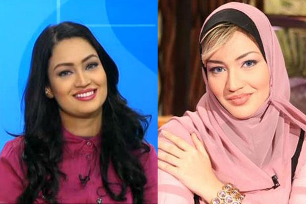 المذيعة السعودية هبة جمال تخلع حجابها
