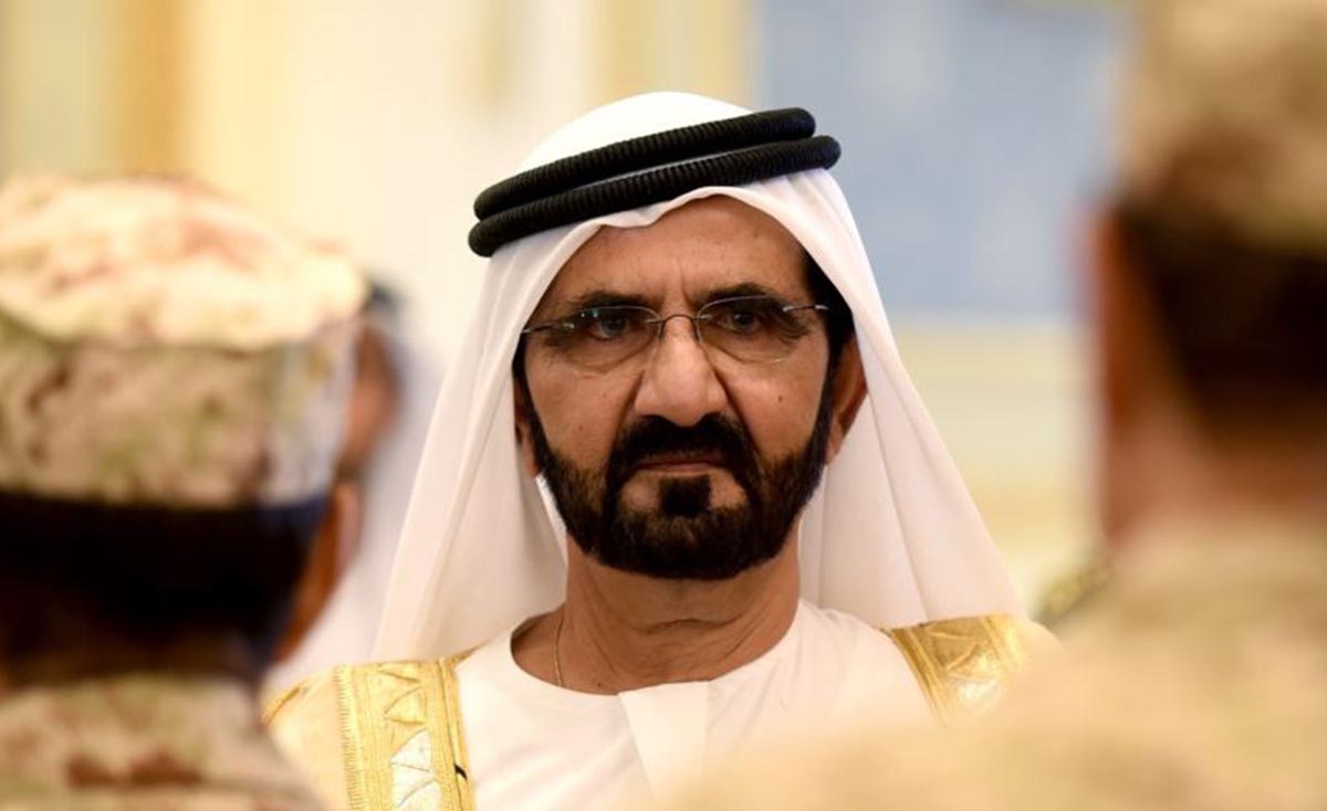 محمد بن راشد آل مكتوم يحتفل بعيد ميلاده وسط أجواء عائلية!