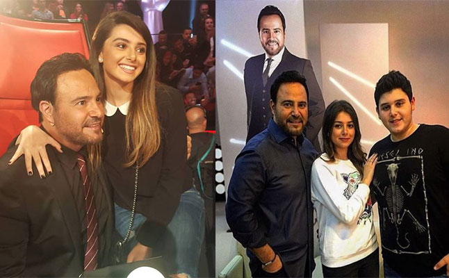 أولاد المشاهير يرافقونهم إلى الكواليس