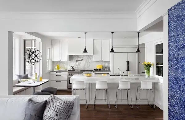 كيفية اختيار تصميم المطبخ الأمريكي