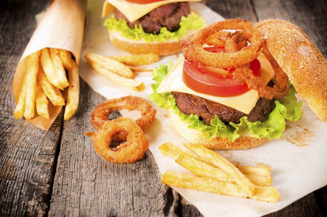 Burger, Food, Fries