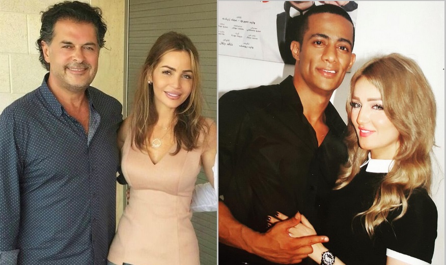 صور: نجوم عرب تزوجوا من نساء جميلات