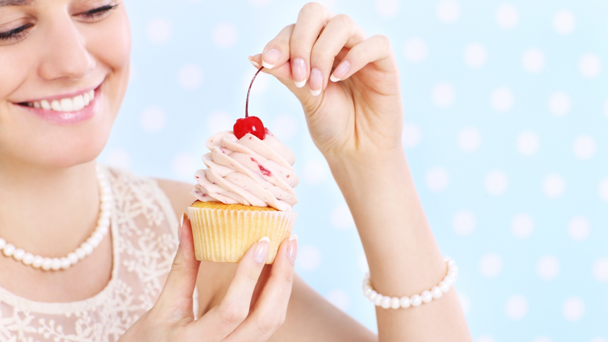Cupcake, Cream, Dessert