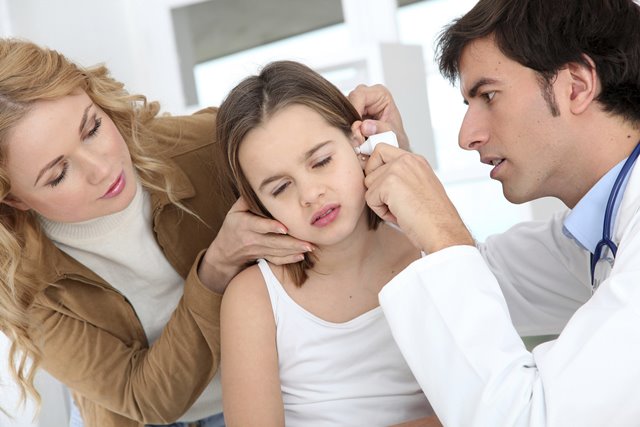 علاج التهاب الاذن عند الاطفال