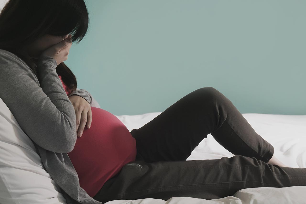 متى ترتفع المشيمه عند الحامل