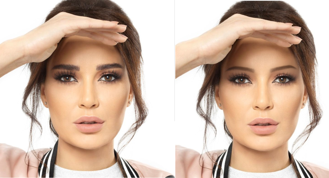 نجمات عربيات بين الحواجب السميكة والحواجب الرفيعة