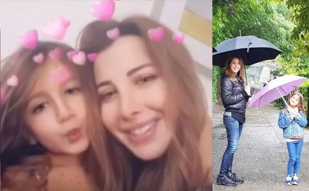 ابنة نانسي عجرم الصغيرة نجمة مصغرة عن والدتها بروحها المرحة