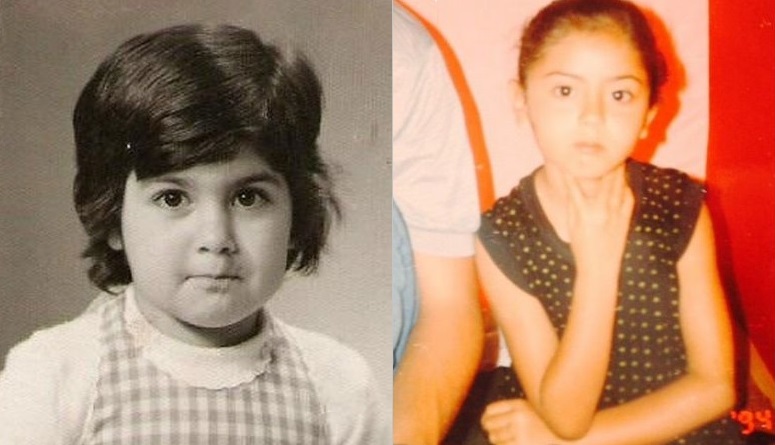 إختبار التعرف على النجمات من صورهن في مرحلة الطفولة