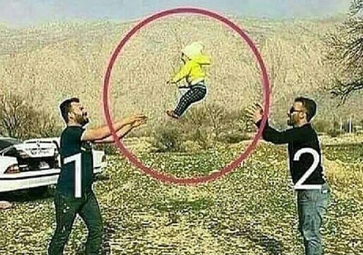 من هو الذي رمى الطفل