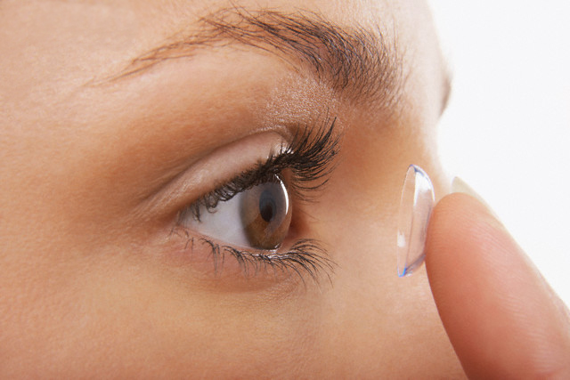 Contact Lens, Person, Human