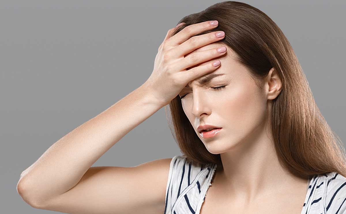 اسباب صداع مقدمة الراس