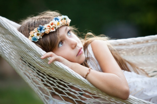 Furniture, Hammock, Person