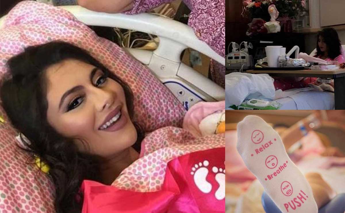 مريم حسين تنشر صور طفلتها