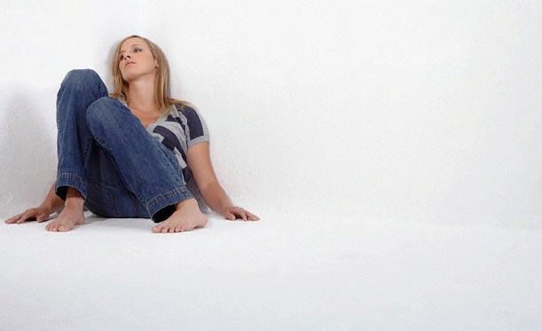 Heel, Sitting, Person