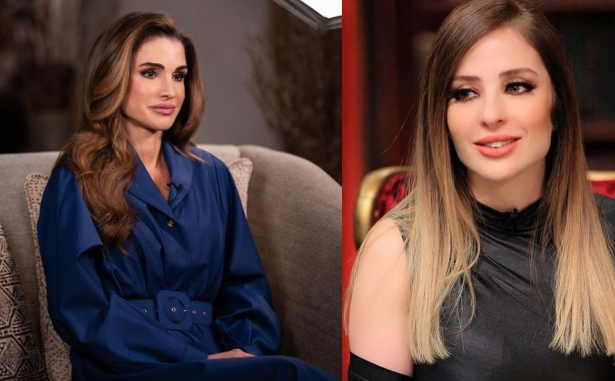 الملكة رانيا ووفاء الكيلاني من برج العذراء