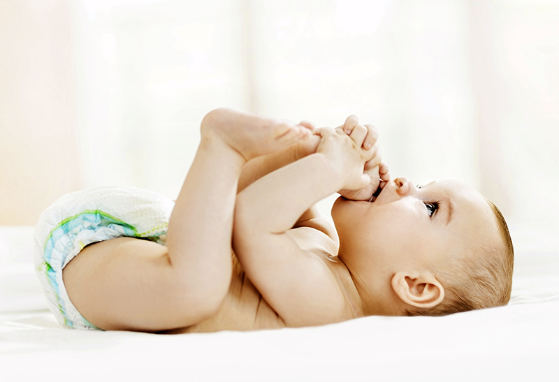 Diaper, Person, Human
