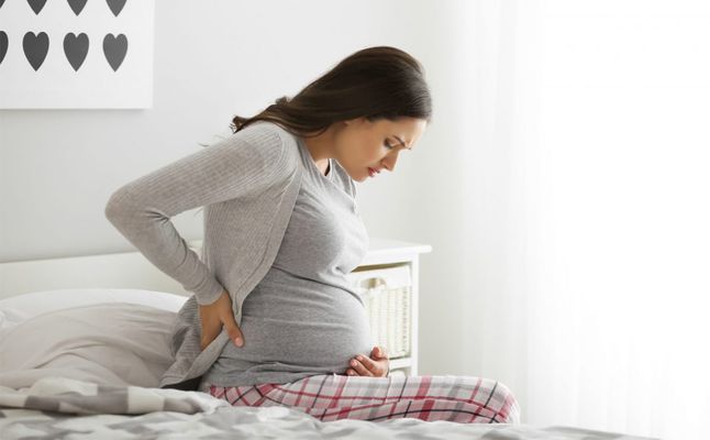 اسباب شعور الحامل بثقل اسفل البطن