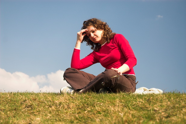 Person, Human, Grass