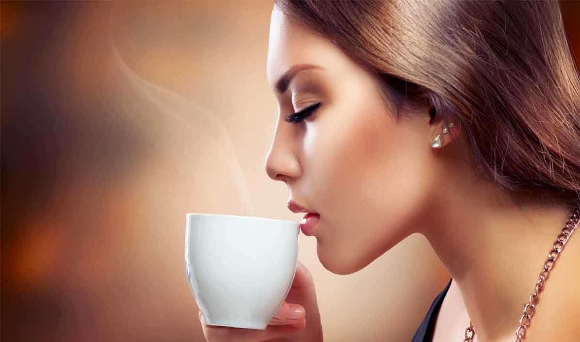 قشر القهوة لازالة الكرش