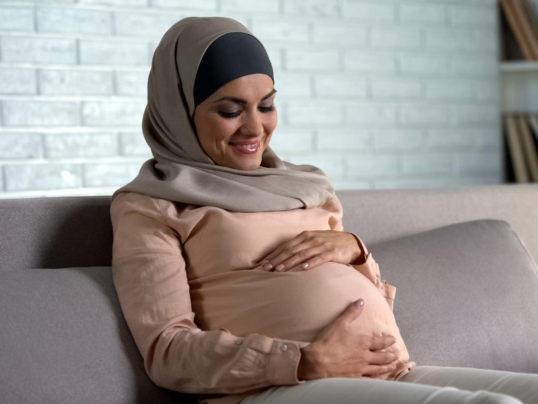 كم يزيد وزن الحامل كل شهر