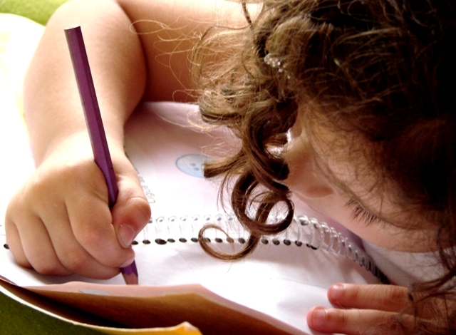 الكتابة عند الاطفال