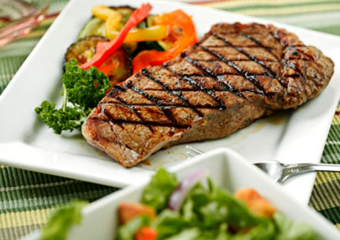 Steak, Food, Pork