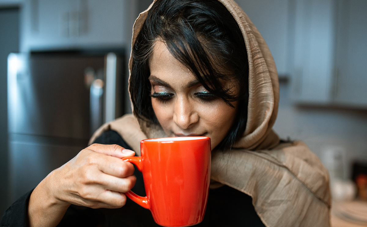 Coffee Cup, Cup, Person