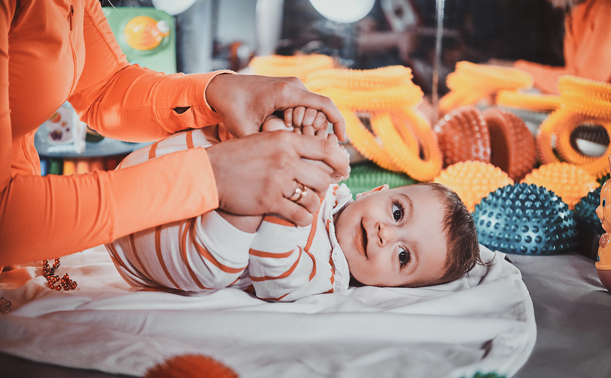 العاب الرضع البسيطة