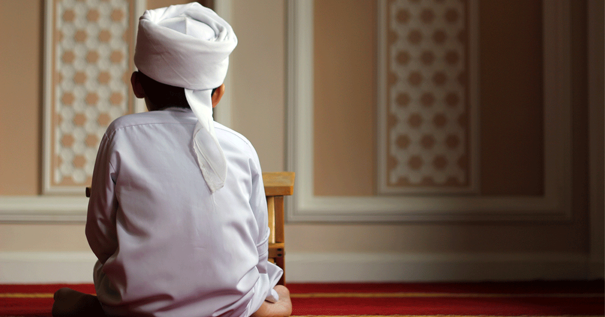 تعليم الطفل الصلاة