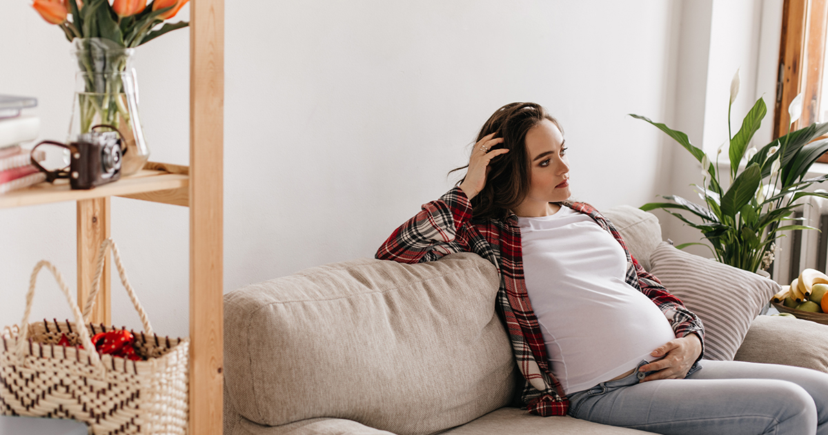حزن المرأة الحامل يتسبب في زيادة جمال الجنين