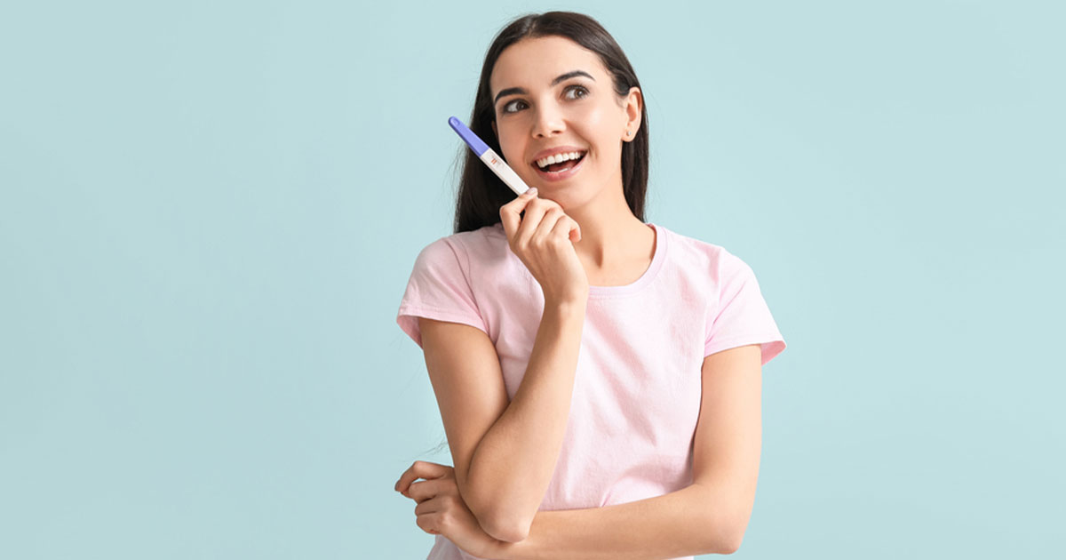 ظهور خط خفيف في اختبار الحمل بعد 5 دقائق