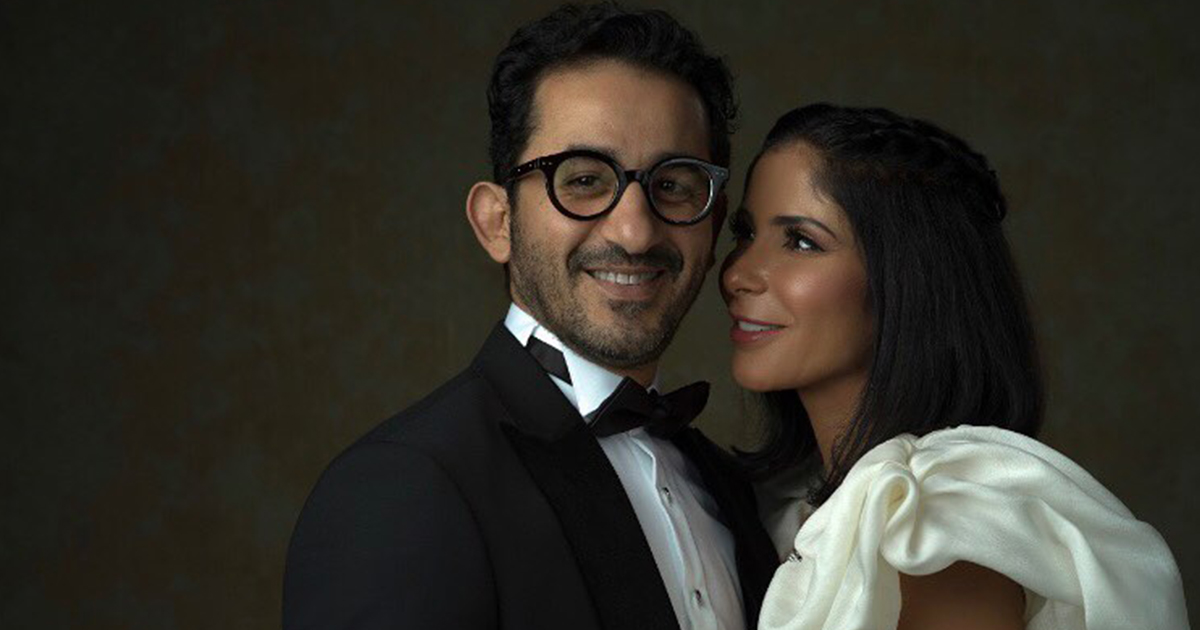 منى زكي مع زوجها الفنان أحمد حلمي