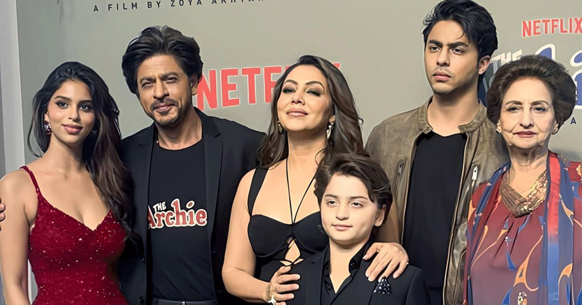 شاروخان وعائلته يدعمون ابنتهم الكبرى في تجربتها السينمائية الأولى