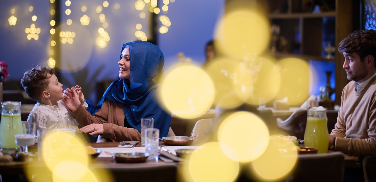 تنسيق طاولة رمضان