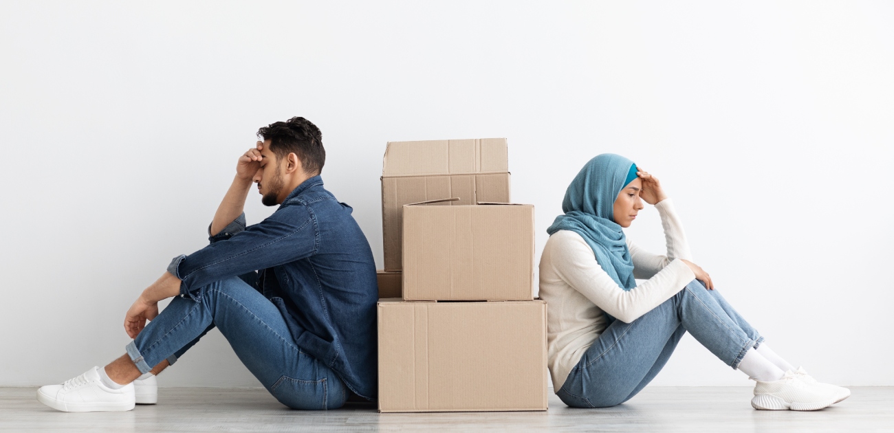 حكم الشرع في انفصال الزوجين بدون طلاق