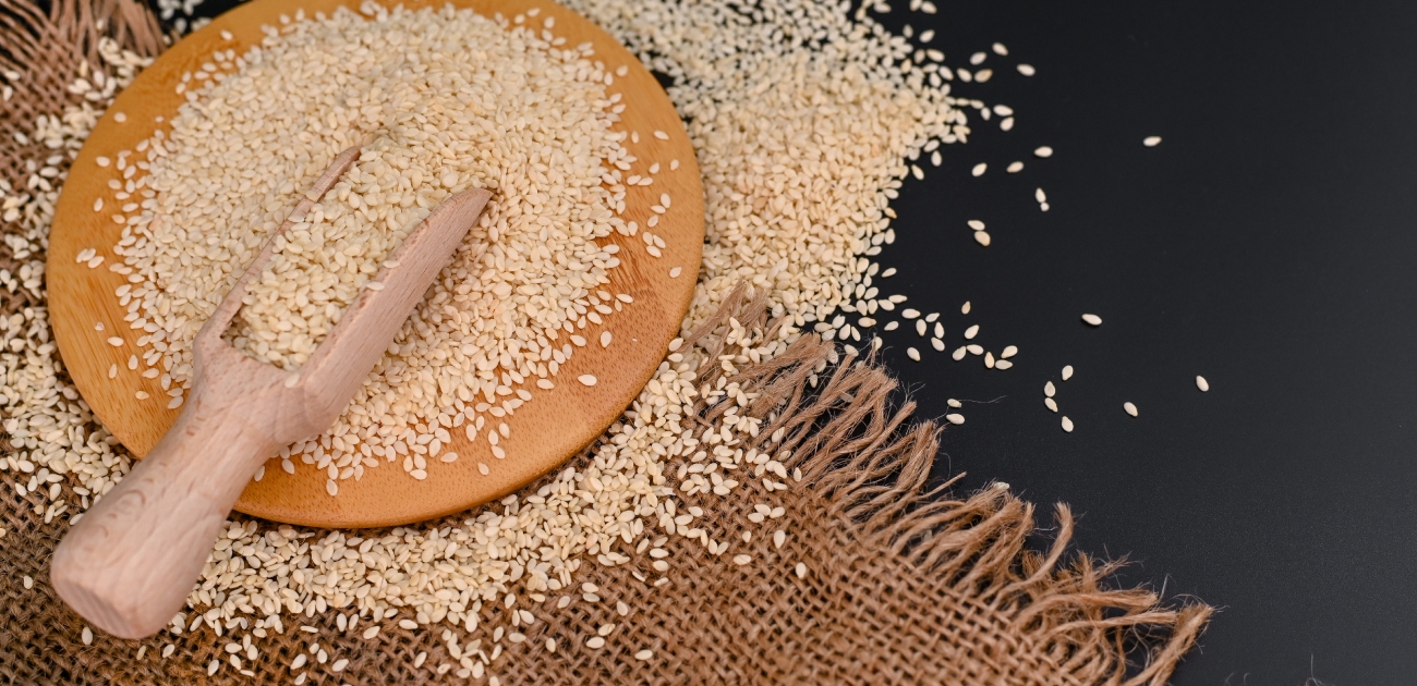 تكبير حجم البويضة بالسمسم