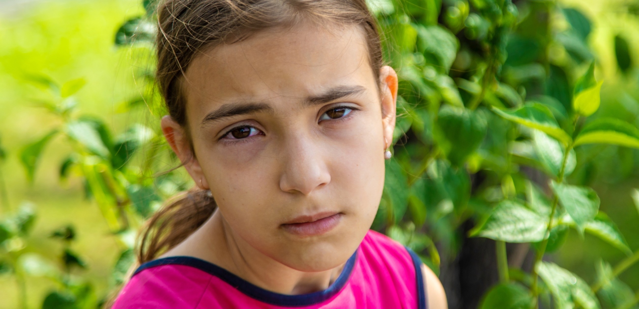 طفلة صغيرة