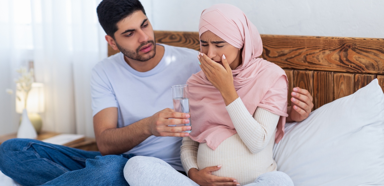 ألم السرة للحامل